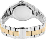 Michael Kors Lennox Three-Hand Gold Dial Two Tone Steel Strap Watch For Women - MK6988 Authentic Buy Shop Now