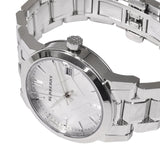 Burberry The City White Dial Silver Steel Strap Watch for Women - BU9100 Authentic Buy Shop Now