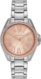 Michael Kors Kacie Three-Hand Gold Dial Silver Steel Strap Watch for Women - MK4854 Authentic Buy Shop Now
