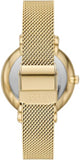 Fossil Jacqueline Dragonsteel Limited Edition Red Dial Gold Mesh Strap Watch for Women - ES5316 Authentic Buy Shop Now