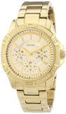 Guess Mini Phantom Diamonds Gold Dial Gold Steel Strap Watch for Women - W0235L5 Authentic Buy Shop Now