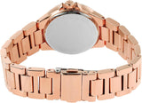 Michael Kors Camille Chronograph Grey Dial Rose Gold Steel Strap Watch For Women - MK6983 Authentic Buy Shop Now
