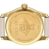 Gucci G Timeless Quartz Red & Green Dial Beige Leather Strap Watch For Women - YA1265009 Authentic Buy Shop Now