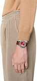 Gucci Grip Quartz Chronograph Red Dial Two Tone NATO Strap Watch for Men - YA157304 Authentic Buy Shop Now