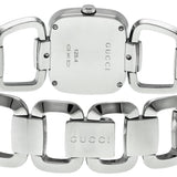 Gucci G Gucci Brown Dial Silver Steel Strap Watch For Women - YA125401 Authentic Buy Shop Now