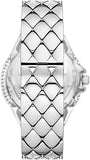 Michael Kors Camille Three-Hand Crystals Silver Dial Silver Steel Strap Watch for Women - MK4803 Authentic Buy Shop Now