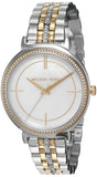 Michael Kors Cinthia Mother of Pearl Dial Two Tone Steel Strap Watch For Women - MK3831 Authentic Buy Shop Now