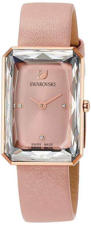 Swarovski Uptown Pink Dial Pink Leather Strap Watch for Women - 5547719 Authentic Buy Shop Now