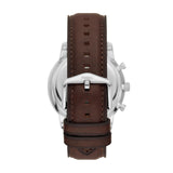 Fossil Neutra Chronograph Black Dial Brown Leather Strap Watch for Men - FS6024 Authentic Buy Shop Now