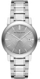 Burberry The City Silver Dial Silver Steel Strap Watch for Women - BU9035 Authentic Buy Shop Now