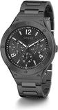 Guess Scope Multifunction Black Dial Black Steel Strap Watch for Men - GW0454G3 Authentic Buy Shop Now