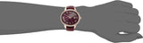 Michael Kors Whitley Quartz Burgundy Dial Burgundy Leather Strap Watch For Women - MK2430 Authentic Buy Shop Now