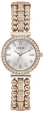 Guess Gala Diamonds Silver Dial Gold Steel Strap Watch for Women - GW0401L3 Authentic Buy Shop Now