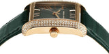 Michael Kors Emery Quartz Diamonds Green Dial Green Leather Strap Watch For Women - MK4697 Authentic Buy Shop Now