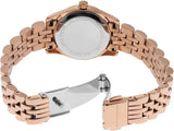 Michael Kors Lexington Three Hand Rose Gold Dial Rose Gold Steel Strap Watch For Women - MK4739 Authentic Buy Shop Now