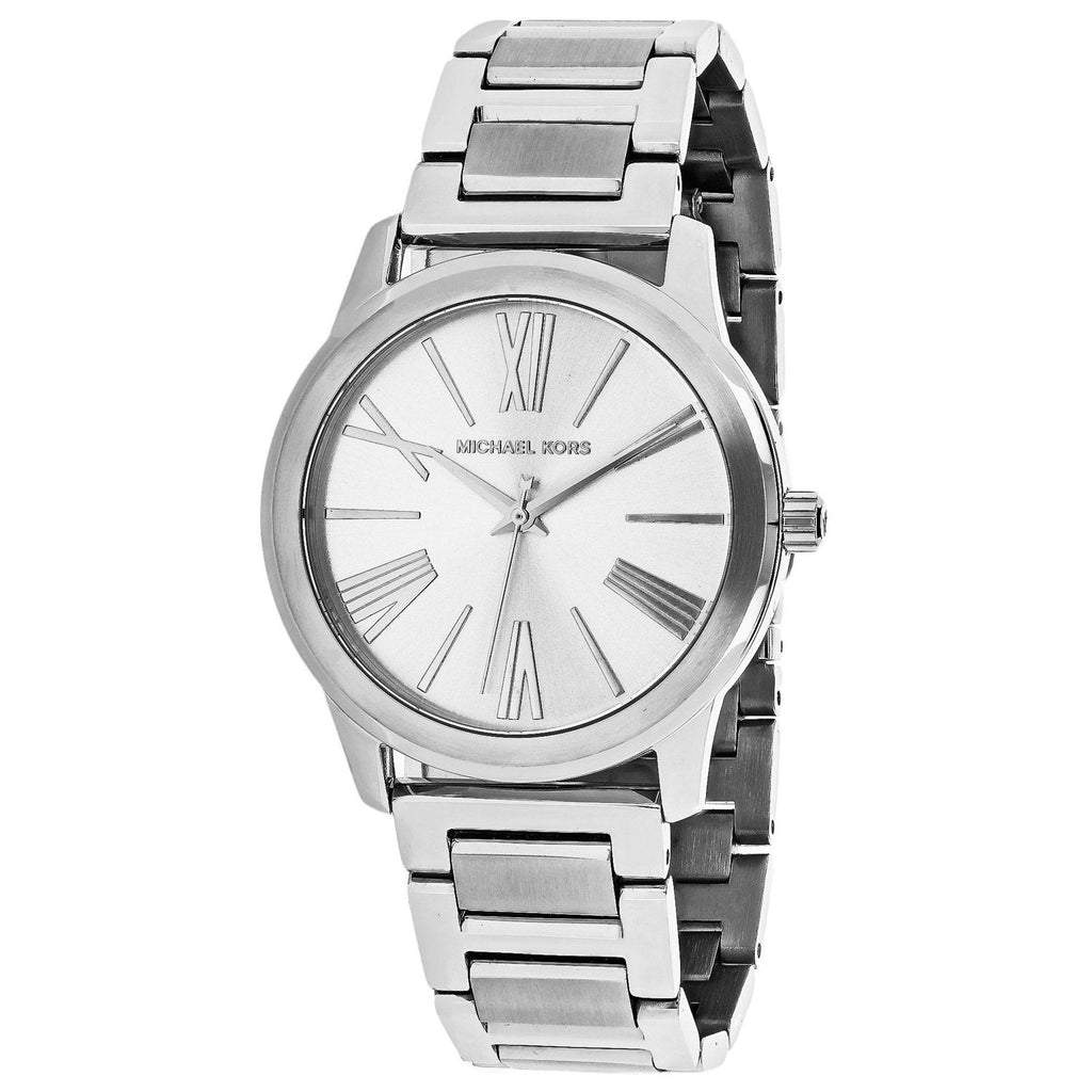 Michael Kors Hartman Quartz Silver Dial Silver Steel Strap Watch For Women - MK3489 Authentic Buy Shop Now