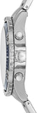 Fossil Garrett Chronograph Blue Dial Silver Steel Strap Watch for Men - FS5623 Authentic Buy Shop Now