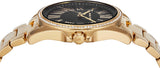 Michael Kors Kacie Analogue Black Dial Gold Steel Strap Watch for Women - MK4852 Authentic Buy Shop Now