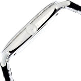 Calvin Klein Surround Silver Dial Black Leather Strap Watch for Men - K3W211C6 Authentic Buy Shop Now