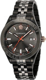 Versace Hellenyium Analog Black Dial Black Steel Strap Watch For Men - VEVK00320 Authentic Buy Shop Now