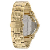 Guess Dazzler Diamonds Silver Dial Gold Steel Strap Watch for Women - W0335L2 Authentic Buy Shop Now