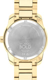 Movado Bold Verso Gold Dial Gold Steel Strap Watch for Men - 3600861 Authentic Buy Shop Now