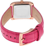 Michael Kors Emery Quartz Diamonds Rose Gold Dial Pink Leather Strap Watch For Women - MK2984 Authentic Buy Shop Now