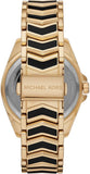 Michael Kors Whitney Quartz Black Dial Two Tone Steel Strap Watch For Women - MK6743 Authentic Buy Shop Now