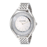 Swarovski Crystalline Aura Silver Dial Silver Steel Strap Watch for Women - 5519462 Authentic Buy Shop Now