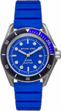 Michael Kors Maritime Three-Hand Analog Blue Dial Blue Silicone Strap Watch for Men - MK9156 Authentic Buy Shop Now