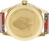 Gucci G Timeless Brown Dial Brown Leather Strap Watch For Women - YA1264133 Authentic Buy Shop Now