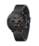 Calvin Klein High Noon Black Dial Black Mesh Bracelet Watch for Women - K8M27421 Authentic Buy Shop Now