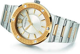 Versace Hellenyium Green Dial Two Tone Steel Strap Watch for Women - VEVH00620 Authentic Buy Shop Now