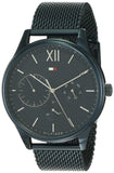 Tommy Hilfiger Damon Quartz Blue Dial Blue Mesh Bracelet Watch for Men - 1791421 Authentic Buy Shop Now