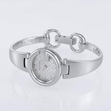 Gucci Guccissima Quartz Silver Dial Silver Steel Strap Watch For Women - YA134511 Authentic Buy Shop Now