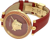 Versace Palazzo Empire Red Dial Red Leather Strap Watch for Women - VCO120017 Authentic Buy Shop Now