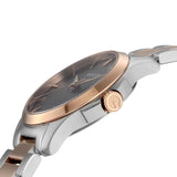 Gucci G Timeless Grey Dial Two Tone Steel Strap Watch For Women - YA126527 Authentic Buy Shop Now