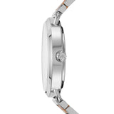 Michael Kors Portia Quartz Silver Dial Two Tone Steel Strap Watch For Women - MK3709 Authentic Buy Shop Now