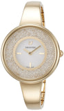 Swarovski Crystalline Bracelet White Dial Gold Steel Strap Watch for Women - 5269253 Authentic Buy Shop Now
