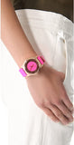 Marc Jacobs Henry Skeleton Pink Dial Pink Leather Strap Watch for Women - MBM1243 Authentic Buy Shop Now