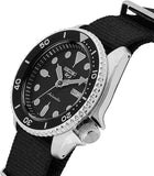 Seiko 5 Sports SKX Automatic Black Dial Black NATO Strap Watch For Men - SRPD55K3 Authentic Buy Shop Now