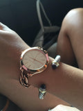 Michael Kors Slim Runway Rose Gold Dial Rose Gold Steel Strap Watch for Women - MK3223 Authentic Buy Shop Now