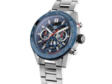 Tag Heuer Carrera Chronograph Blue Dial Silver Steel Strap Watch for Men - CBG2A11.BA0654 Authentic Buy Shop Now