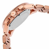 Michael Kors Camille Chronograph White Dial Rose Gold Steel Strap Watch For Women - MK7271 Authentic Buy Shop Now