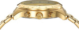 Michael Kors Berkley Chronograph Gold Dial Gold Steel Strap Watch For Women - MK7411 Authentic Buy Shop Now