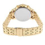 Fossil Neutra Chronograph Gold Dial Gold Steel Strap Watch for Women - ES5219 Authentic Buy Shop Now
