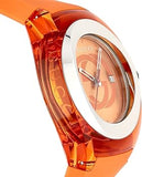 Gucci Sync XXL Quartz Orange Dial Orange Rubber Strap Unisex Watch - YA137108 Authentic Buy Shop Now