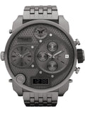 Diesel Mr Daddy 1.0 Gray Dial Gray Stainless Steel Watch For Men - DZ7247 Authentic Buy Shop Now
