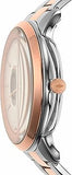 Fossil Neutra Automatic Skeleton White Dial Two Tone Steel Strap Watch for Men - ME3196 Authentic Buy Shop Now