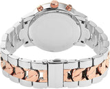 Michael Kors Ritz Chronograph Silver Dial Two Tone Steel Strap Watch For Women - MK6938 Authentic Buy Shop Now